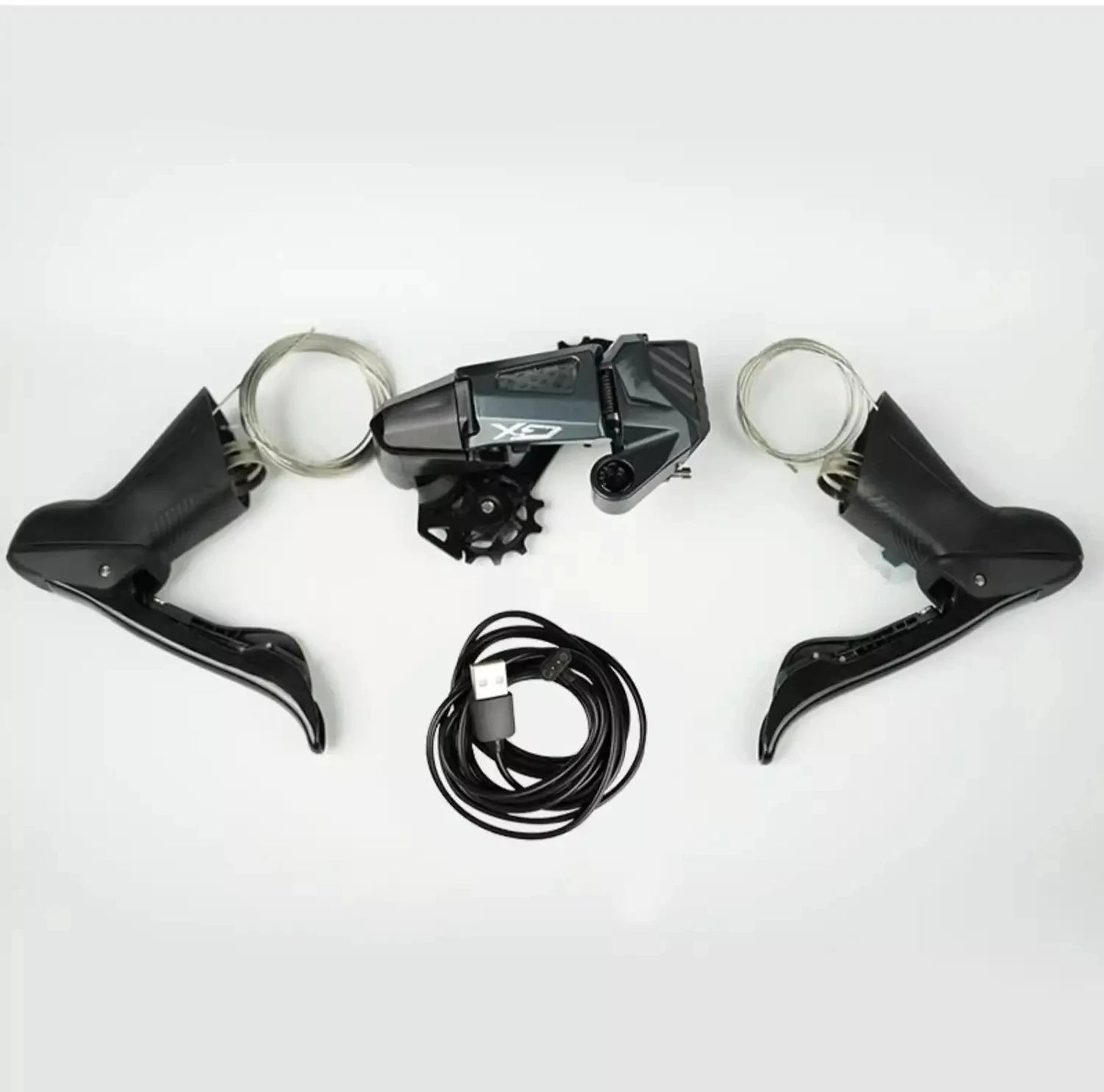 Wheeltop New GeX Wireless Electronic Shifter Gravel Bike Set Single Chainring 7-14 Speed Rear Derailleur Road Bicycle Groupset
