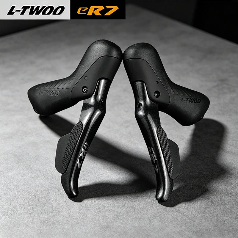 LTWOO eR7 Electronic Groupset Road Bike 2x12 2x11 Wireless Control Aluminum Alloy Shifters Hydraulic Disc Brake Derailleur Kit