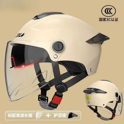 Citylight Sun Visor Half Helmet