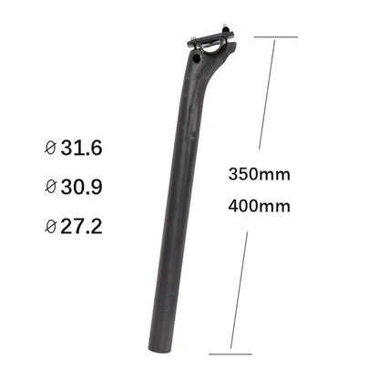 ELITA ONE Carbon seatpost Offset 20mm MTB/Road Bike Seatpost 27.2/30.9/31.6mm Carbon Bicycle Seat Tube  UD Bare Carbon