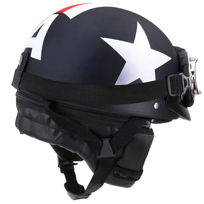 Heritage Visor Open Face Helmet