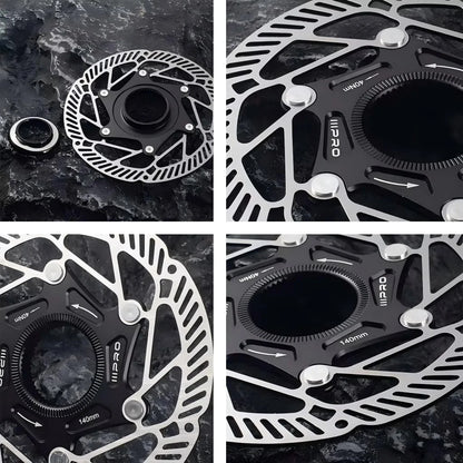 IIIPRO Bike Rotor Centerlock MTB Hydraulic Brake Disc Stainless Steel Durable Mountain Road Bike Brake Disk Rotors Cycling Part