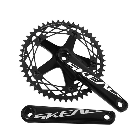 SKEACE 48T/49T Aluminum Alloy Bicycle Crank Set 144BCD Single