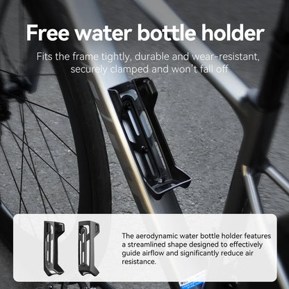 CYCLAMI Bicycle 650ml Aerodynamic Water Bottle Bracket Set Bike Water Bottle MTB Road Frame Down Tube Riding Water Kettle