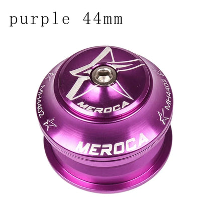 Bicycle Headset 44mm 2 Bearing Clock 1 1/8 For Road MTB Bike BMX Integrated Steering Parts For 28.6 Straight Tube Fork