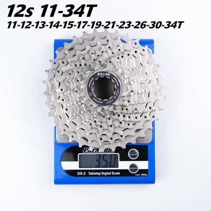 ZRACE 2024 NEW 12S HG Cassette 12 Speed Road Bike Cassette, 11-30T, 11-32T, 11-34T