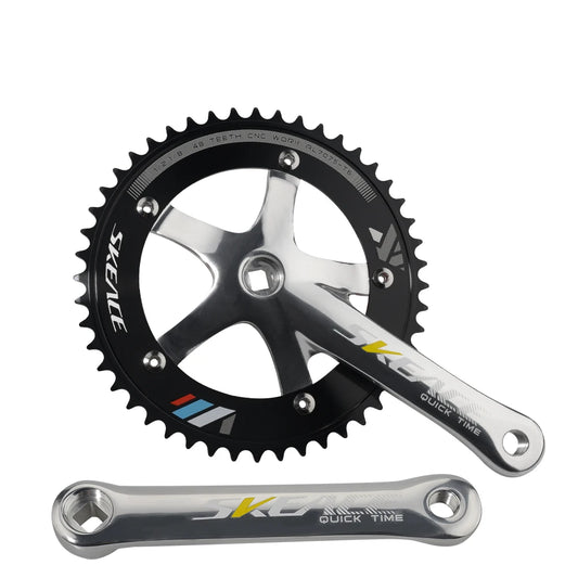 SKEACE 48T Bicycle Crankset Fixed Gear Chain Wheel BCD 144mm