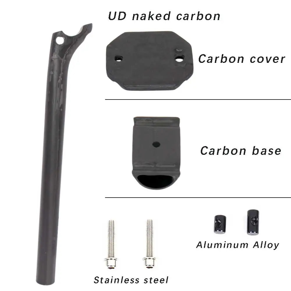 ELITA ONE Carbon seatpost Offset 20mm MTB/Road Bike Seatpost 27.2/30.9/31.6mm Carbon Bicycle Seat Tube  UD Bare Carbon
