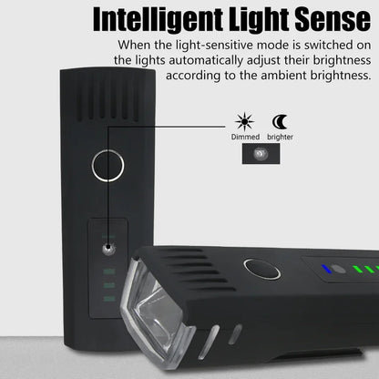 1000LM Bicycle Front Light Bright Bike Led Flashlight Lantern