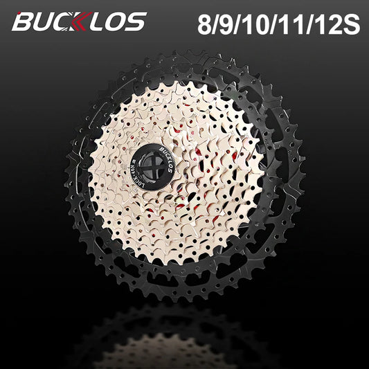 BUCKLOS Bicycle Flywheel 8/9/10/11/12 Speed Bike Cassette