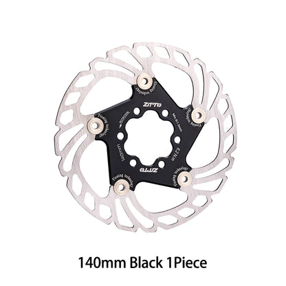 ZTTO Bicycle Disc Brake Floating Rotor 6-bolt 203mm180mm 160mm High Strength Steel Fit Any Pads For MTB Road Bike