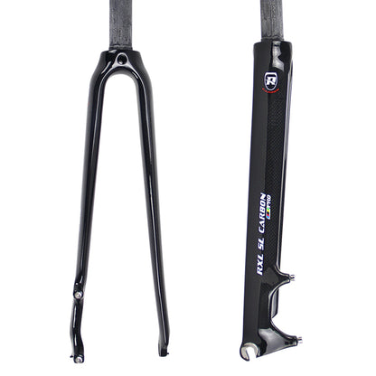 1-1/8“Disc Brake Road Bike Fork 700C Full Carbon Fiber Bicycle Forks 380g Lightweight 28.6mm Bike Accessories