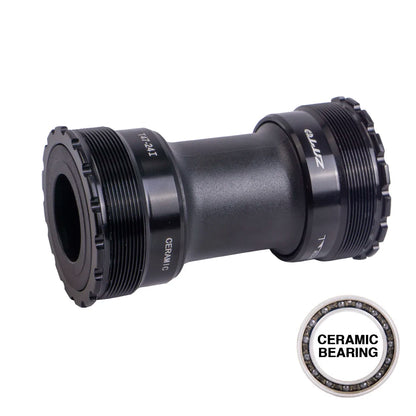 ZTTO Ceramic Bearing T47 BB Thread Bottom Bracket 24mm 29mm 30mm Crankset DUB T47BB 68 73 79mm Shell Spline Axis MTB Road Bike