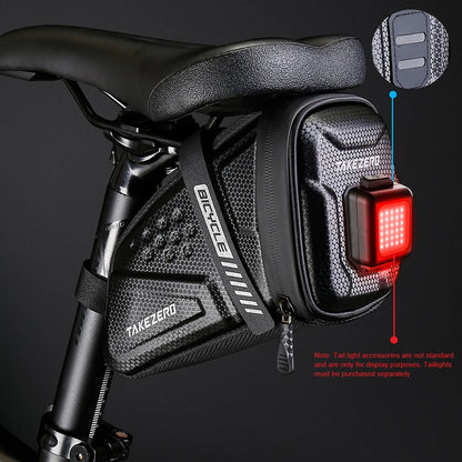 Bicycle Saddle Bag Large Capacity Bicycle Storage Bag Waterproof Mountain Bike Bag Seat Rear Tool Pouch Bag Cycling Accessories
