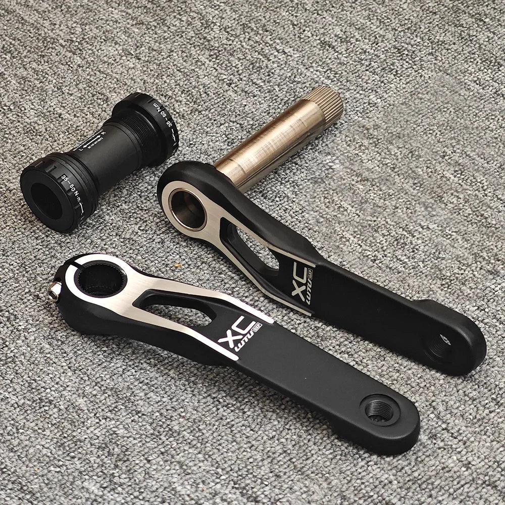 GOLDIX MTB Crankset 170/175mm SL 3 Bolt Direct Mount Crank 0mm Offset 34T 36T 38T 40T Chainring for XC AM
