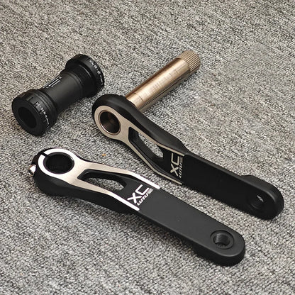 GOLDIX MTB Crankset 170/175mm SL 3 Bolt Direct Mount Crank 0mm Offset 34T 36T 38T 40T Chainring for XC AM