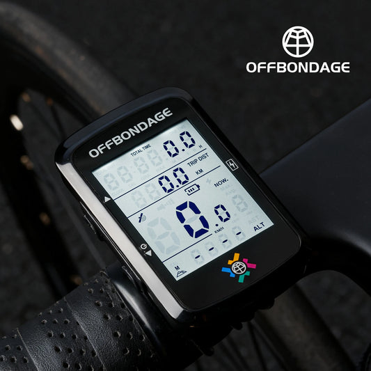 OFFBONDAGE GPS Bicycle Computer 2.6-inch Cycling Odometer