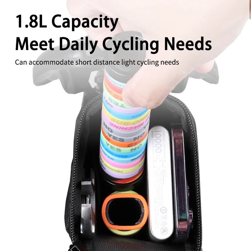 Bicycle Saddle Bag Portable Mini Bike Saddle Bags Reflective Scratch Resistant Cycling Bag Accessories