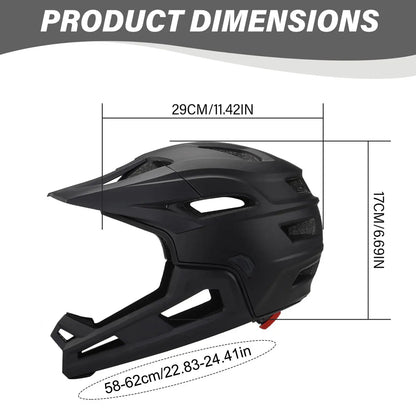 Trailguard Detachable Full Face Helmet