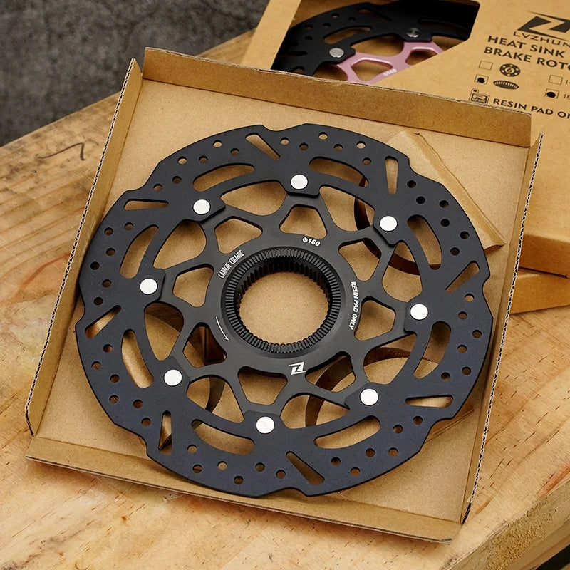 LVZHUN bike carbon-ceramic brake discs 140/160/180/203mm  Ultra-light  High-temperature resistant for Shimano bike parts