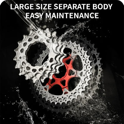 BUCKLOS Bicycle Cassette 10 speed MTB cassette K7 Road Bike Freewheel 25T 28T 32T 34T 36T 40T 10V Bike Cassettes Flywheel For HG