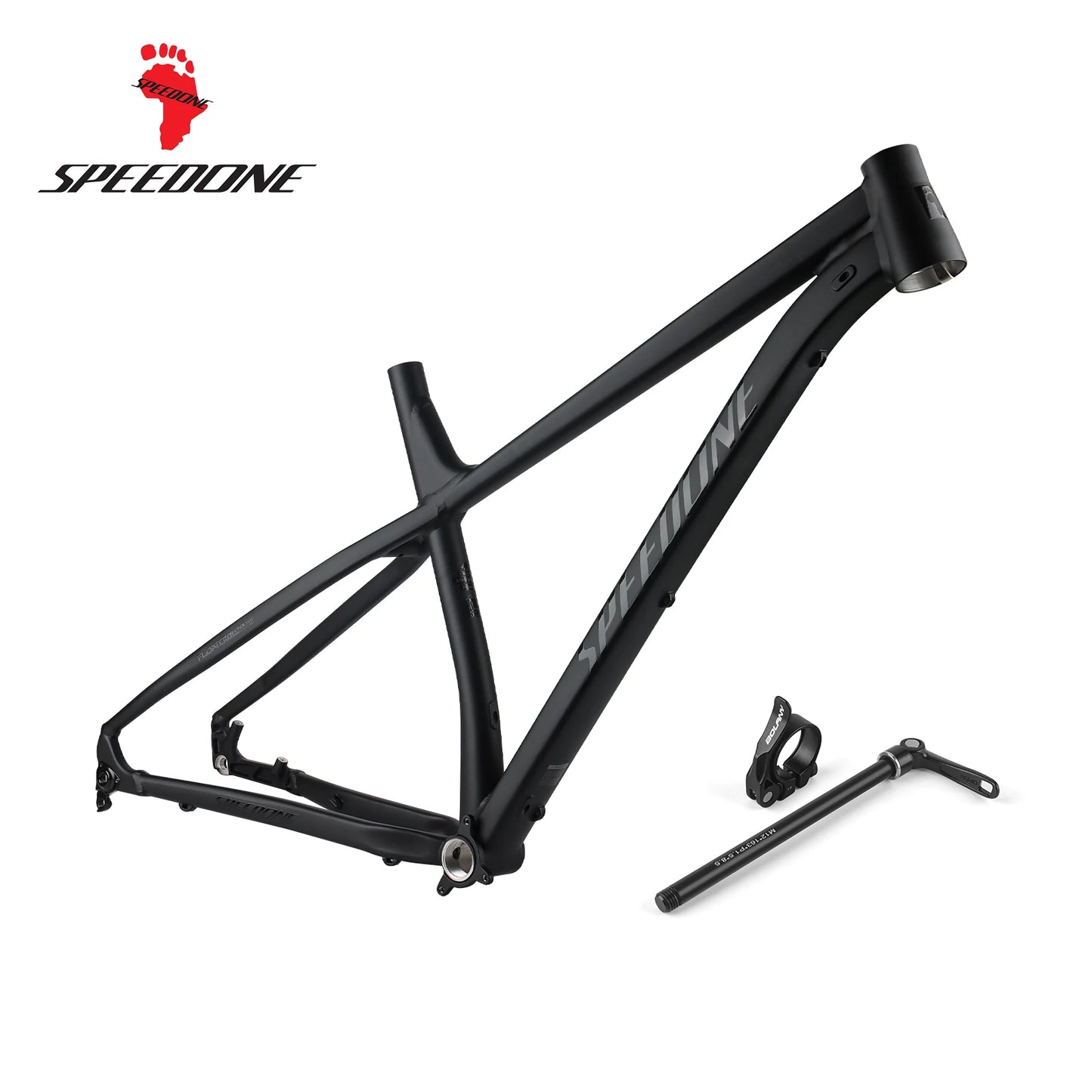 SPEEDONE Bicycle Frame 29er 148mm Aluminum 29 MTB Frame Tapered for Endurance Racing Gradient Color Boost Mountain Bike Frame