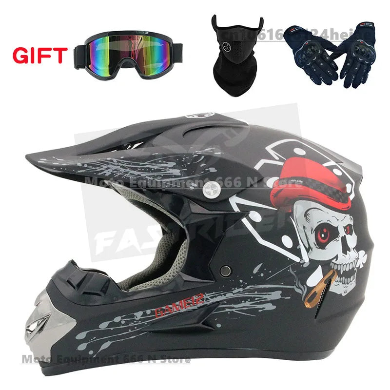 Gravelock Dirt Race Helmet Kit