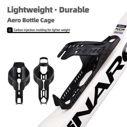 Bicycle Water Bottle Holder Pro Racing Aerodynamic Ultra Light Carbon Injection Durable Universal Fit Road Mountain Bike Parts