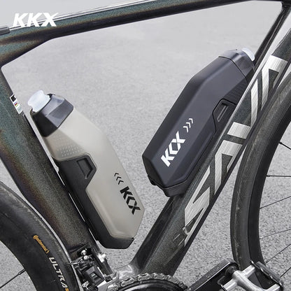 New KKX Bicycle Aerodynamic Water Bottle Bracket Set 610ml Bike Water Bottle MTB Road Bike Frame Down Tube Riding Water Kettle