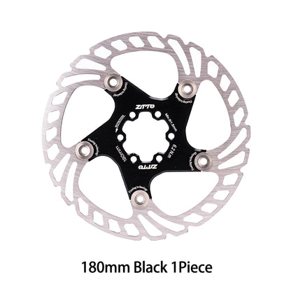 ZTTO Bicycle Disc Brake Floating Rotor 6-bolt 203mm180mm 160mm High Strength Steel Fit Any Pads For MTB Road Bike