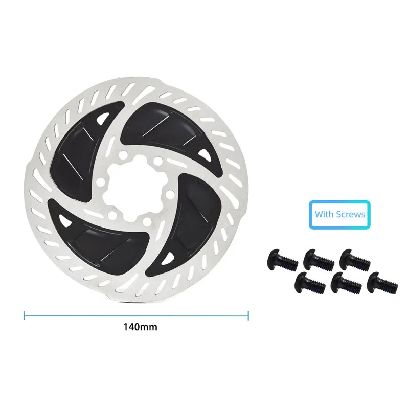 140MM 160MM MTB Bike Disc Brake Cooling Floating Rotor RT900 Brake Disc 6 Bolts Quality Mountain Road Bicycle Disc Brake Rotor