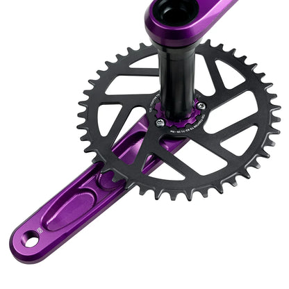 ZRACE RX2 Gravel / Road Crankset, High-precision CNC Machining, Ultra-strong Alloy Shaft, 165/170, 53-39/52-36/50-34/40/42/44T