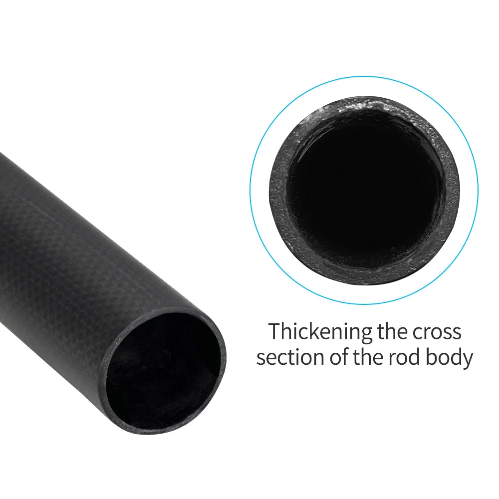 Matte Bicycle Seatpost Carbon 27.2/30.8/31.6*350/400mm Mountain Road Bike Seat Post 3K Carbon Seat Tube Bicycle Parts