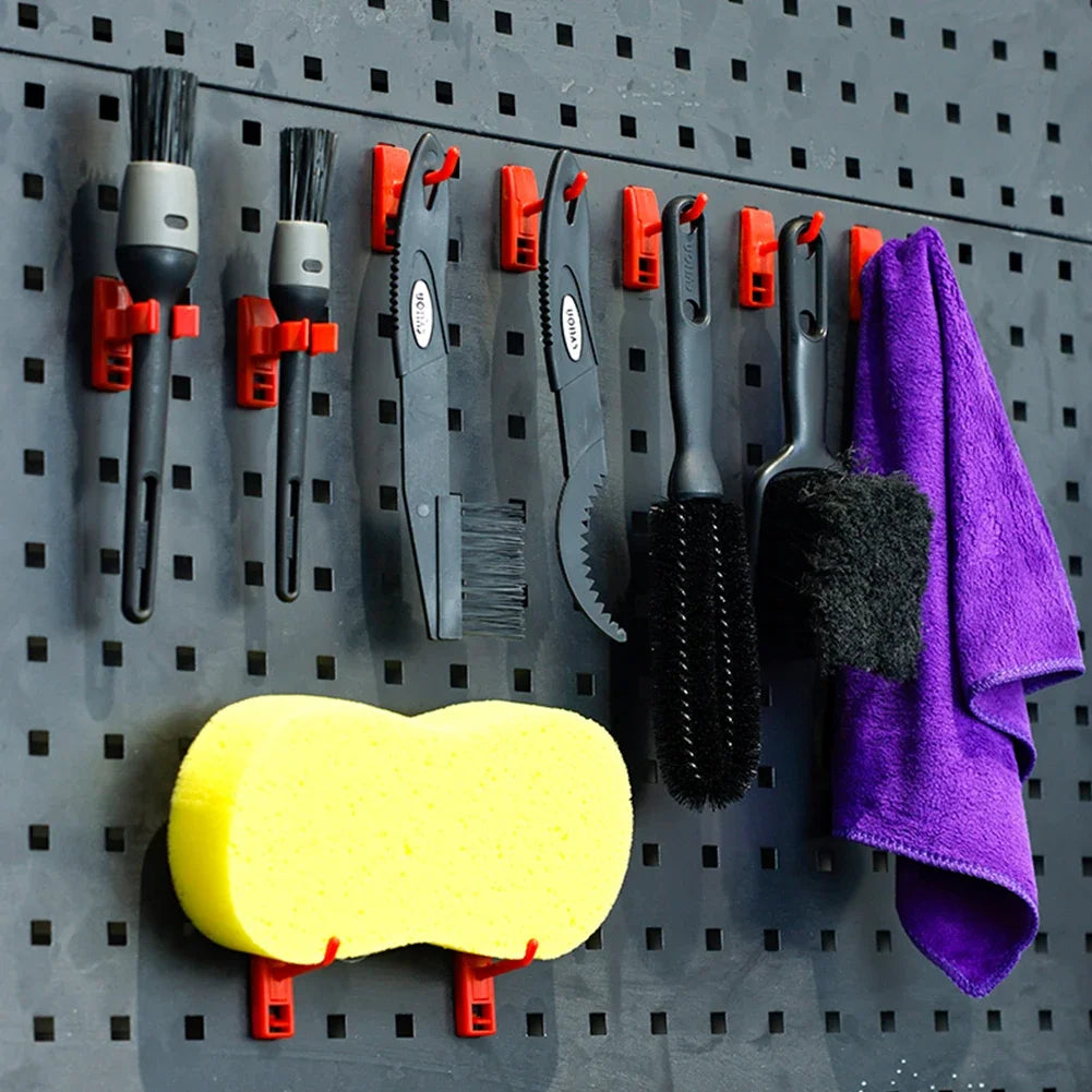 Bike Cleaning Tool Set Brush Kit for Mountain Road City BMX and