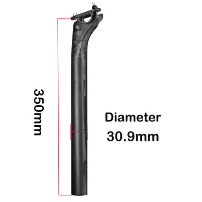 Elitaone Carbon Fiber Seatpost 27.2/30.9/31.6mm Matte Black Offset 20mm Lightweight Durable MTB Road Bike Seat Post Bicycle Part