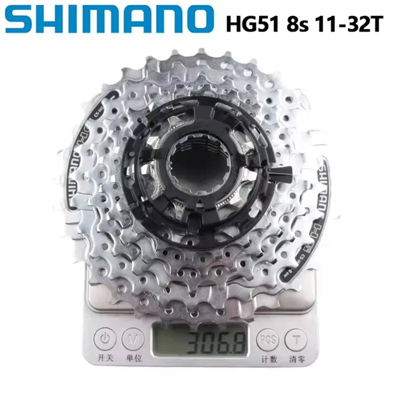 Shimano HG200 HG31 8 Speed Cassette HG51 HG41 MTB Mountain Bike Bicycle K7 HG50 Road Bike Freewheel 8s 11-32T Bicycle Parts
