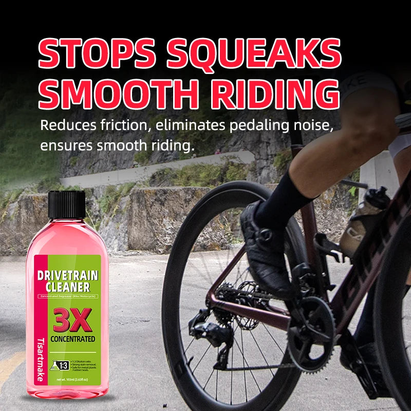 100ml Bike Drivetrain Cleaner Bicycle Chain Cleaning Maintenance