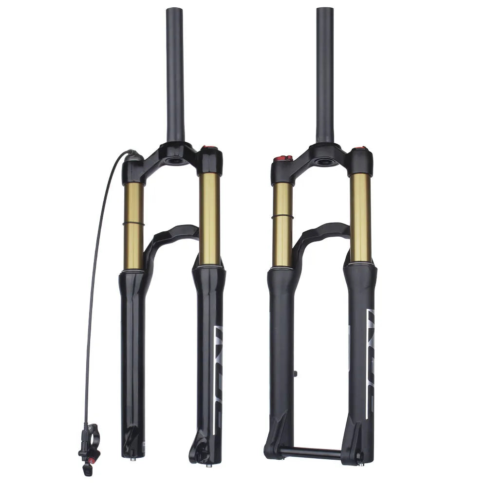 BOLANY Mountain Bike Forks Shock Suspension 20/24 inch fork 135mm travel Air Suspension MTB Fork Bike Accessories