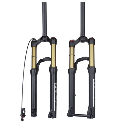 BOLANY Mountain Bike Forks Shock Suspension 20/24 inch fork 135mm travel Air Suspension MTB Fork Bike Accessories