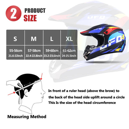 2023 New Motorbike Helmet Windproof Sturdy Classic Riding Helmet Off-road Bickcles Bike Men's Women's Multi Colour Motocross