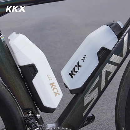 New KKX Bicycle Aerodynamic Water Bottle Bracket Set 610ml Bike Water Bottle MTB Road Bike Frame Down Tube Riding Water Kettle