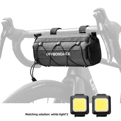 OFFBONDAGE Bike Front Bag Large Capacity Storage Outside Waterproof Multi-function Riding Bag Mountain Bike Bag Bike Accessory