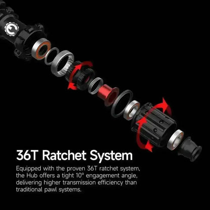 ELITEWHEELS 29er MTB Carbon Wheelset  Ultralight Trail XC  M14 Ratchet System 36T Hub Match 5 Types Of Rim All Mountain Wheels