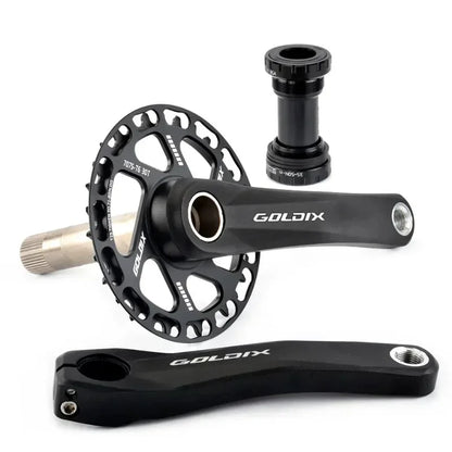 Ultralight Children's Bicycle Crank 110mm 127mm 140mm 150mm 155mm 160mm Crankset for Kid Support 7-12Speed Bike Accessories