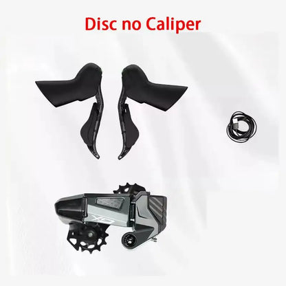 Wheeltop New GeX Wireless Electronic Shifter Gravel Bike Set Single Chainring 7-14 Speed Rear Derailleur Road Bicycle Groupset