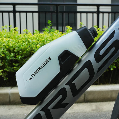 ThinkRider Aerodynamic Bicycle Bottle Cage, 650ml Bike Water Bottle, Fits MTB & Road Bike Frames