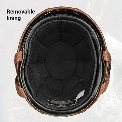 Heritage PU Scooter Helmet