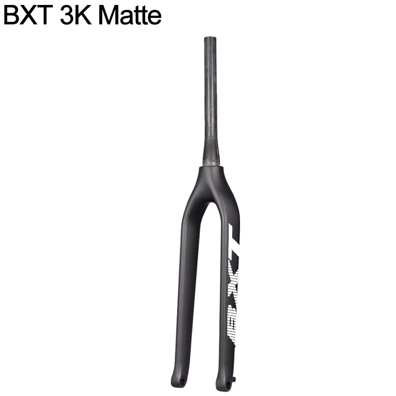 BXT Carbon Fork 29er Carbon MTB Fork Tapered Thru Axle 15mm Bicycle Mountain Fork Racing Use Bike Fork Disc 160mm