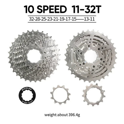 BUCKLOS Bicycle Flywheel 8/9/10/11/12 Speed Bike Cassette 36T/40T/42T/46T/50T/52T MTB Road Bike Freewheel for SHIMANO HG K7 Part