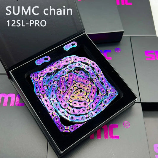 sumc 12 speed bike chain crescent road mountain 126 links ultra